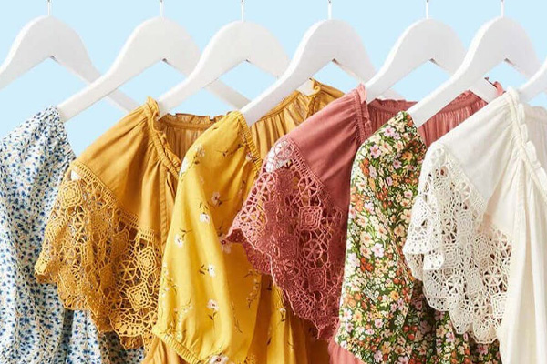 dresses over hangers
