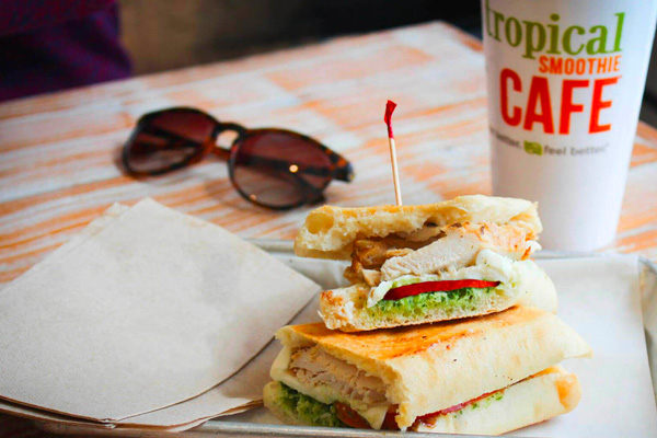 tropical smoothie café sandwich
