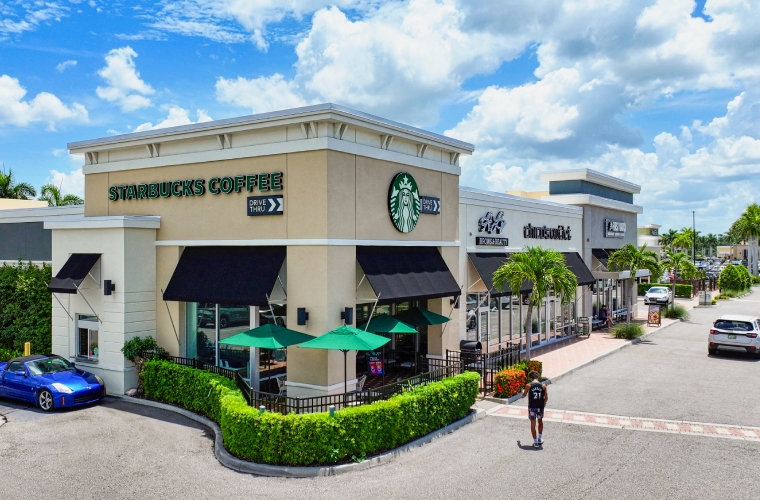 Cocoplum Village Shops Starbucks and retail storefronts